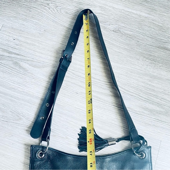 CLEMENTS RIBEIRO VEGAN LEATHER BLACK CROSSBODY SHOULDER WOMEN BAG - Picture 10 of 11